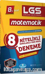 8. Sınıf Fen Liseleri ve Nitelikli Okullar Sınavı İçin Matematik 8 Genel Deneme Sınavı 