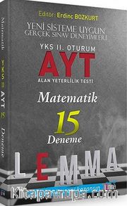 YKS Lemma 2. Oturum AYT Matematik 15 Deneme