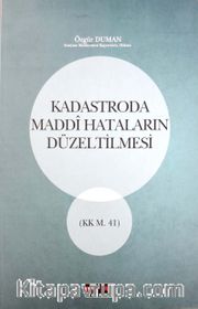 Kadastroda Maddi Hataların Düzeltilmesi