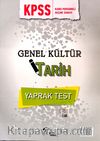 KPSS Genel Kültür Tarih Yaprak Test