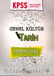 KPSS Genel Kültür Tarih Yaprak Test