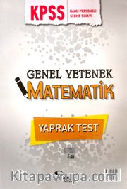 KPSS Genel Yetenek Matematik Yaprak Test