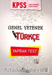 KPSS Genel Yetenek Türkçe Yaprak Test