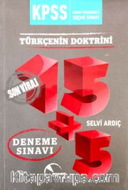 KPSS Türkçenin Doktrini Son Viraj 15+5 Deneme