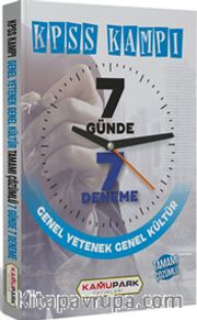 KPSS Kampı Genel Kültür Genel Yetenek 7 Günde 7 Deneme