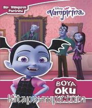 Disney Vampirina Bir Vampirin Portresi Boya Oku Yapıştır