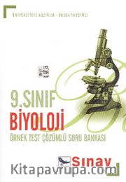 9. Sınıf Biyoloji Örnek Test Çözümlü Soru Bankası