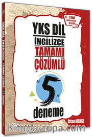 YKS Dil İngilizce Tamamı Çözümlü 5 Deneme