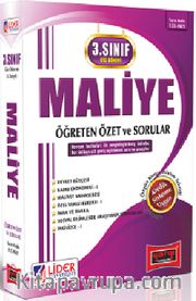 AÖF 3. Sınıf Güz Dönemi 5. Yarıyıl Maliye Öğeten Özet ve Sorular (Kod:AF-135-MLY)