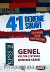 2014 KPSS Genel Kültür Genel Yetenek 41 Deneme Sınavı (Lisans)