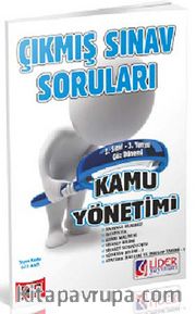 AÖF 2. Sınıf Güz Dönemi 3. Yarıyıl Kamu Yönetimi Çıkmış Sınav Soruları (Kod:AF-623-KMY)
