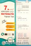 7. Sınıf Adım Adım Işıklı Matematik Yaprak Test 