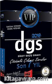2018 DGS VIP Sayısal Sözel Yetenek Son 7 Yıl Çözümlü Çıkmış Sorular