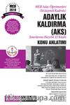 2018 Meb Aday Öğretmenleri (Sözleşmeli/Kadrolu) Adaylık Kaldırma AKS Sınavlarına Hazırlık El kitabı Konu Anlatımı