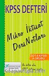 2014 KPSS Defteri Mikro İktisat Ders Notları