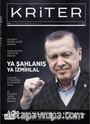 Kriter Aylık Siyaset Toplum ve Ekonomi Dergisi Sayı:24 Mayıs 2018