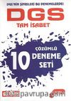 DGS Tam İsabet 10 Çözümlü Deneme Seti