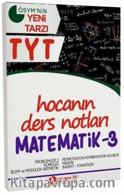 YKS 1. Oturum TYT Matematik 3 Hocanın Ders Notları