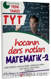 YKS 1. Oturum TYT Matematik 2 Hocanın Ders Notları