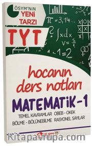 YKS 1. Oturum TYT Matematik 1 Hocanın Ders Notları