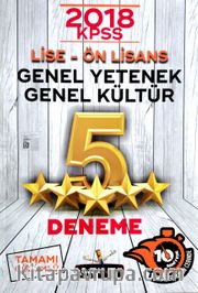 2018 KPSS Lise Ön Lisans Genel Yetenek Genel Kültür Tamamı Çözümlü (5 Deneme)