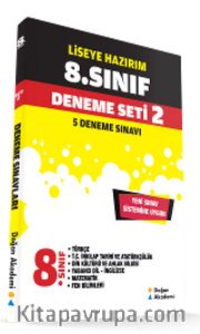 Liseye Hazırım 8. Sınıf Deneme Seti 2 (5 Fasikül)