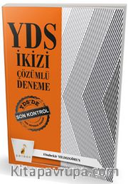 YDS'de Son Kontrol YDS İkizi Çözümlü Deneme