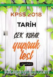 2018 KPSS Tarih Çek Kopar Yaprak Test