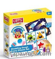 Eğlenceli Şekiller Matı Oyun Hamuru (L9010)