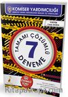 Komiser Yardımcılığı 7 Çözümlü Deneme Sınavı