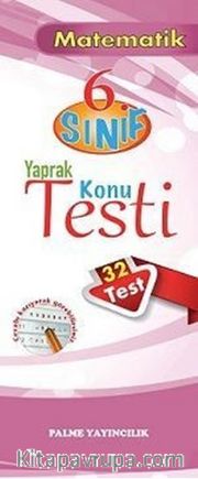 6.Sınıf Matematik Yaprak Testi
