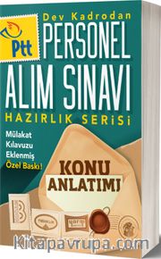 PTT Personel Alım Sınavı Hazırlık Serisi Konu Anlatımı (Mülakat Kılavuzu Ekli)