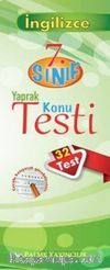 7.Sınıf İngilizce Yaprak Testi