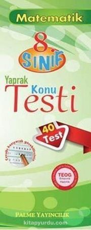 8.Sınıf Matematik Konu Yaprak Test