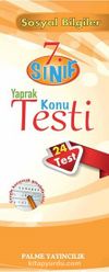 7.Sınıf  Sosyal Bilgiler Yaprak Testi