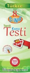 8.Sınıf Türkçe Yaprak Testi