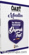 2018 ÖABT Muallim Fen Bilimleri Öğretmenliği Çek Kopar Yaprak Test