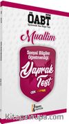 2018 ÖABT Muallim Sosyal Bilimler Öğretmenliği Çek Kopar Yaprak Test 