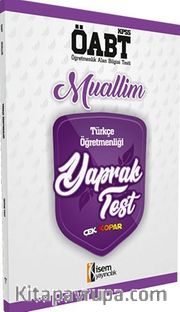 2018 ÖABT Muallim Türkçe Öğretmenliği Çek Kopar Yaprak Test