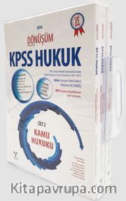 Dönüşüm KPSS Cilt 2 Kamu Hukuku (Modüler Set 3 Kitap)