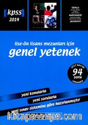 2014 KPSS Genel Yetenek Lise-Ön Lisans Mezunları İçin