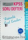 Rehberlik Özel Soruları / 2014 KPSS Soru Defteri Eğitim Bilimleri