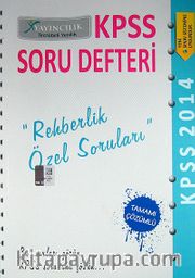 Rehberlik Özel Soruları / 2014 KPSS Soru Defteri Eğitim Bilimleri