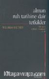 Alman Ruh Tarihine Dair Tetkikler