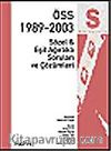 ÖSS 1989-2003 Sözel Eşit Ağırlık