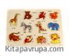 Ahşap Hayvanlar Puzzle (DT872)