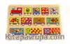 Ahşap Tren ve Rakamlar Puzzle (DT872)