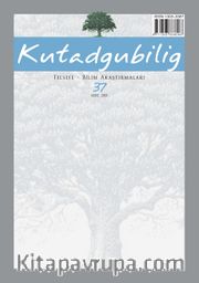 Kutadgubilig Felsefe - Bilim Araştırma Sayı:37 Mart 2018