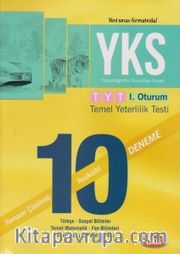 YKS Temel Yeterlilik Testi 1. Oturum  Tamamı Çözümlü 10 Deneme Sınavı