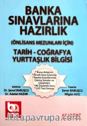 Banka Sınavlarına Hazırlık Önlisans Mezunları İçin Tarih-Coğrafya-Yurttaşlık Bilgisi